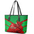 Custom Wales Rugby Leather Tote Bag 2024 Six Nations Come On Cymru Mascot Sporty - Wonder Print Shop