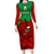 Custom Wales Rugby Long Sleeve Bodycon Dress 2024 Six Nations Come On Cymru Mascot Sporty - Wonder Print Shop