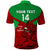 Custom Wales Rugby Polo Shirt 2024 Six Nations Come On Cymru Mascot Sporty - Wonder Print Shop