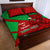 Custom Wales Rugby Quilt Bed Set 2024 Six Nations Come On Cymru Mascot Sporty