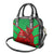 Custom Wales Rugby Shoulder Handbag 2024 Six Nations Come On Cymru Mascot Sporty