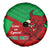 Custom Wales Rugby Spare Tire Cover 2024 Six Nations Come On Cymru Mascot Sporty