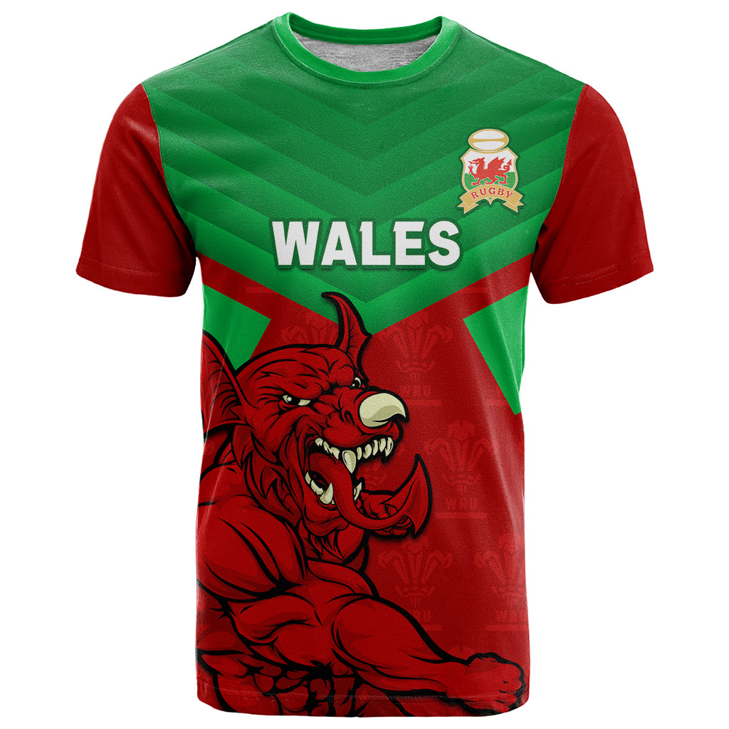 custom-wales-rugby-t-shirt-2024-six-nations-come-on-cymru-mascot-sporty