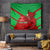 Custom Wales Rugby Tapestry 2024 Six Nations Come On Cymru Mascot Sporty