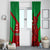 Custom Wales Rugby Window Curtain 2024 Six Nations Come On Cymru Mascot Sporty - Wonder Print Shop