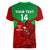 custom-wales-rugby-women-v-neck-t-shirt-2024-six-nations-come-on-cymru-mascot-sporty