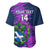 Custom Scotland Rugby Baseball Jersey 2024 Six Nations Go Scottish Thistle - Wonder Print Shop