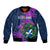 Custom Scotland Rugby Bomber Jacket 2024 Six Nations Go Scottish Thistle - Wonder Print Shop