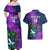 Custom Scotland Rugby Couples Matching Off Shoulder Maxi Dress and Hawaiian Shirt 2024 Six Nations Go Scottish Thistle - Wonder Print Shop