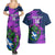 Custom Scotland Rugby Couples Matching Summer Maxi Dress and Hawaiian Shirt 2024 Six Nations Go Scottish Thistle - Wonder Print Shop