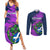 Custom Scotland Rugby Couples Matching Summer Maxi Dress and Long Sleeve Button Shirt 2024 Six Nations Go Scottish Thistle - Wonder Print Shop