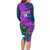 Custom Scotland Rugby Family Matching Long Sleeve Bodycon Dress and Hawaiian Shirt 2024 Six Nations Go Scottish Thistle - Wonder Print Shop