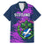 Custom Scotland Rugby Family Matching Mermaid Dress and Hawaiian Shirt 2024 Six Nations Go Scottish Thistle - Wonder Print Shop