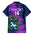 Custom Scotland Rugby Family Matching Mermaid Dress and Hawaiian Shirt 2024 Six Nations Go Scottish Thistle - Wonder Print Shop