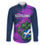 Custom Scotland Rugby Family Matching Puletasi and Hawaiian Shirt 2024 Six Nations Go Scottish Thistle - Wonder Print Shop