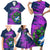 Custom Scotland Rugby Family Matching Short Sleeve Bodycon Dress and Hawaiian Shirt 2024 Six Nations Go Scottish Thistle - Wonder Print Shop