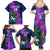 Custom Scotland Rugby Family Matching Summer Maxi Dress and Hawaiian Shirt 2024 Six Nations Go Scottish Thistle - Wonder Print Shop