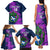 Custom Scotland Rugby Family Matching Tank Maxi Dress and Hawaiian Shirt 2024 Six Nations Go Scottish Thistle - Wonder Print Shop