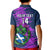 Custom Scotland Rugby Kid Polo Shirt 2024 Six Nations Go Scottish Thistle - Wonder Print Shop