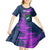 Custom Scotland Rugby Kid Short Sleeve Dress 2024 Six Nations Go Scottish Thistle - Wonder Print Shop