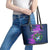 Custom Scotland Rugby Leather Tote Bag 2024 Six Nations Go Scottish Thistle - Wonder Print Shop