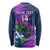 Custom Scotland Rugby Long Sleeve Shirt 2024 Six Nations Go Scottish Thistle - Wonder Print Shop