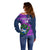 Custom Scotland Rugby Off Shoulder Sweater 2024 Six Nations Go Scottish Thistle - Wonder Print Shop