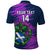 Custom Scotland Rugby Polo Shirt 2024 Six Nations Go Scottish Thistle - Wonder Print Shop