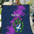 Custom Scotland Rugby Quilt 2024 Six Nations Go Scottish Thistle