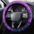 Custom Scotland Rugby Steering Wheel Cover 2024 Six Nations Go Scottish Thistle