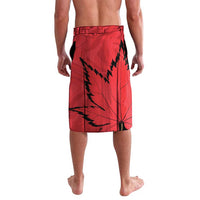 Custom Canada Curling Lavalava Go Maple Leaf Marble Style - Wonder Print Shop