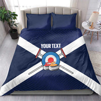 Personalized Scotland Curling Bedding Set Go Scottish Flag Style - Wonder Print Shop