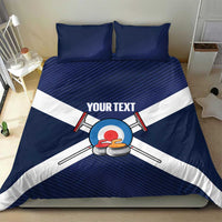 Personalized Scotland Curling Bedding Set Go Scottish Flag Style - Wonder Print Shop