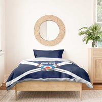 Personalized Scotland Curling Bedding Set Go Scottish Flag Style - Wonder Print Shop