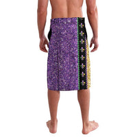 Voodoo Doll Mardi Gras Lavalava Throw Me Something Mister Glitter Effect