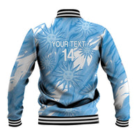 Uruguay 2026 Football Custom Baseball Jacket Vamos La Celeste Sol de Mayo Style