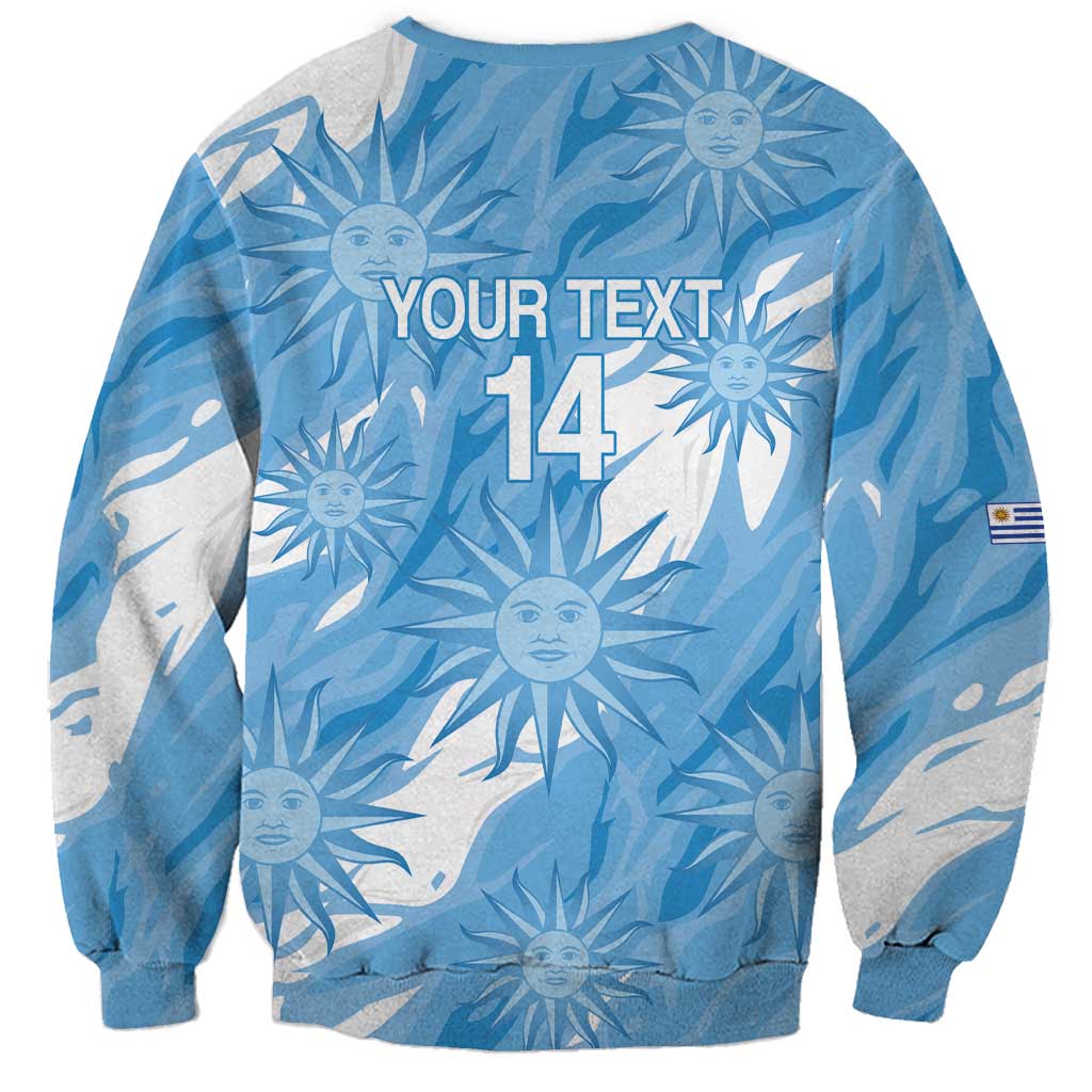 Uruguay 2026 Football Custom Sweatshirt Vamos La Celeste Sol de Mayo Style