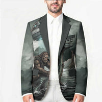 Bigfoot Loch Ness Monster UFO Believe Personalized Blazer World Cryptids Gothic Style