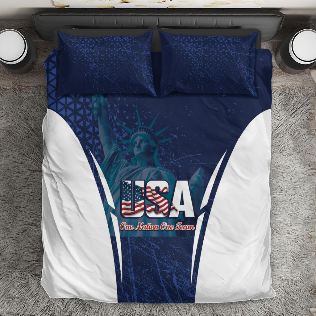 United States 2026 Soccer Bedding Set Go USA One Nation One Team