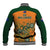 Australia Rugby Baseball Jacket 2023 Go Wallabies Aboriginal World Cup - Wonder Print Shop