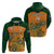 Personalised Australia Rugby Hoodie 2023 Go Wallabies Aboriginal World Cup - Wonder Print Shop