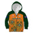 Personalised Australia Rugby Kid Hoodie 2023 Go Wallabies Aboriginal World Cup - Wonder Print Shop