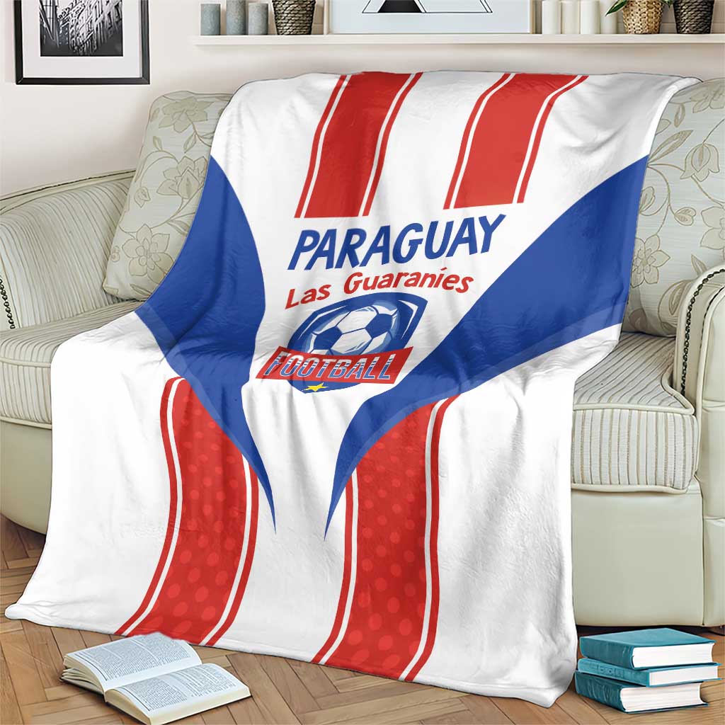 Paraguay Football Blanket Come On Las Guaranies - Wonder Print Shop