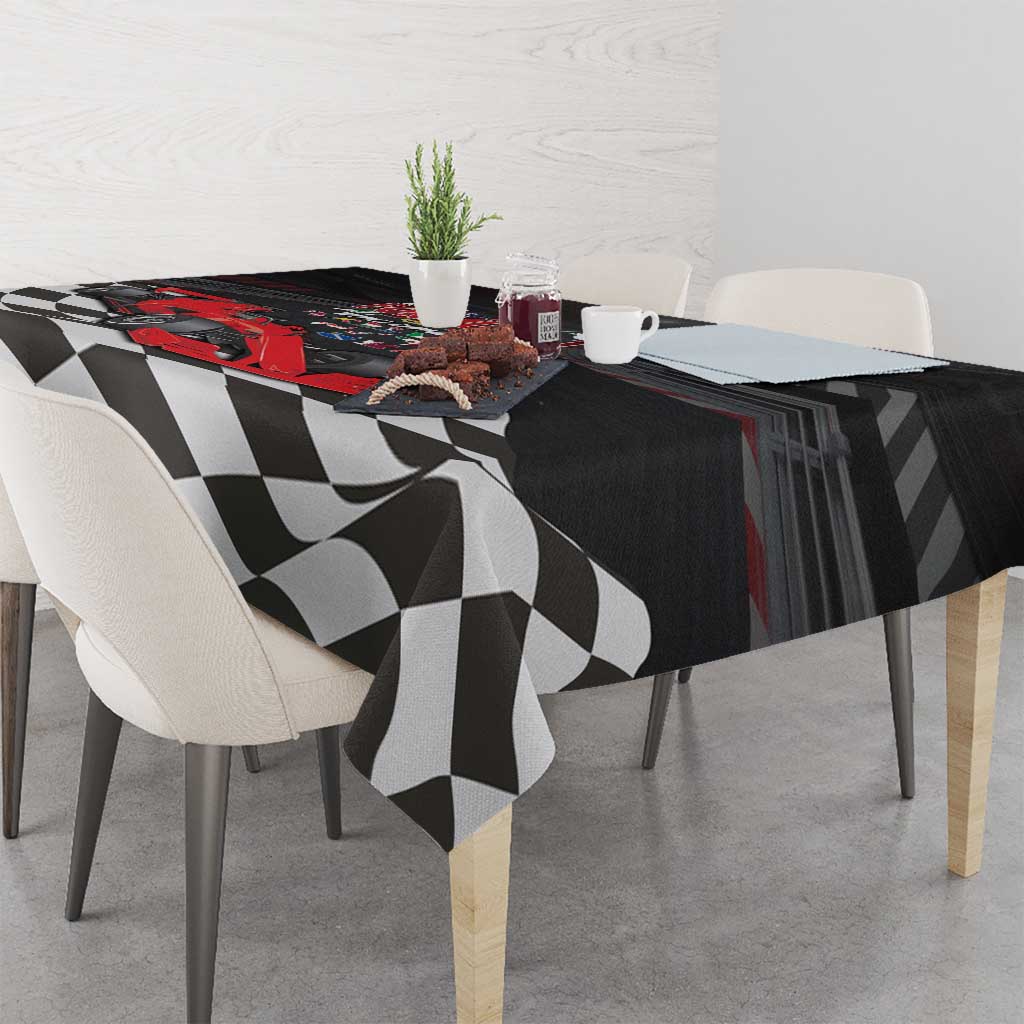 Racing Car 2025 Tablecloth GP Circuits Born To Speed - Wonder Print Shop