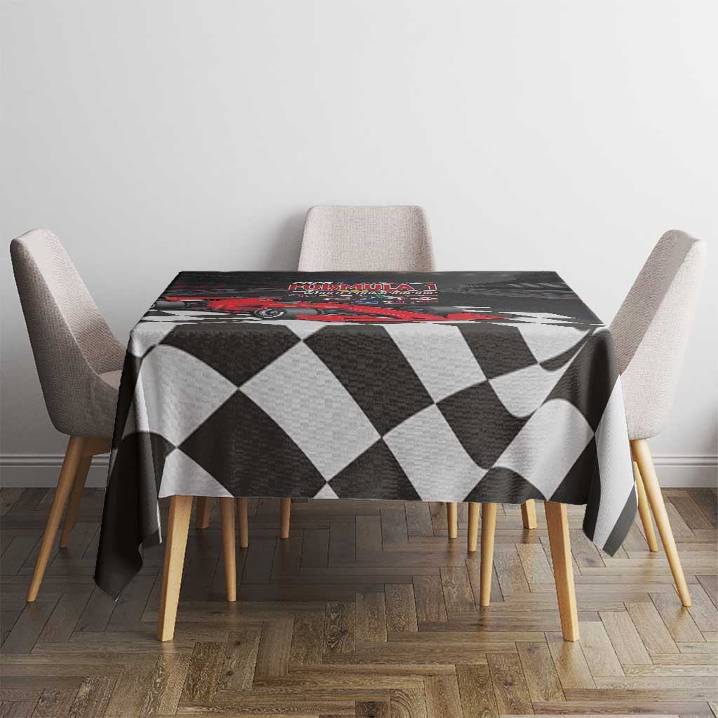 Racing Car 2025 Tablecloth GP Circuits Born To Speed - Wonder Print Shop