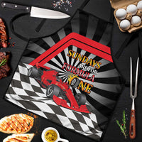Sundays Are For Formula Racing Apron - Wonder Print Shop