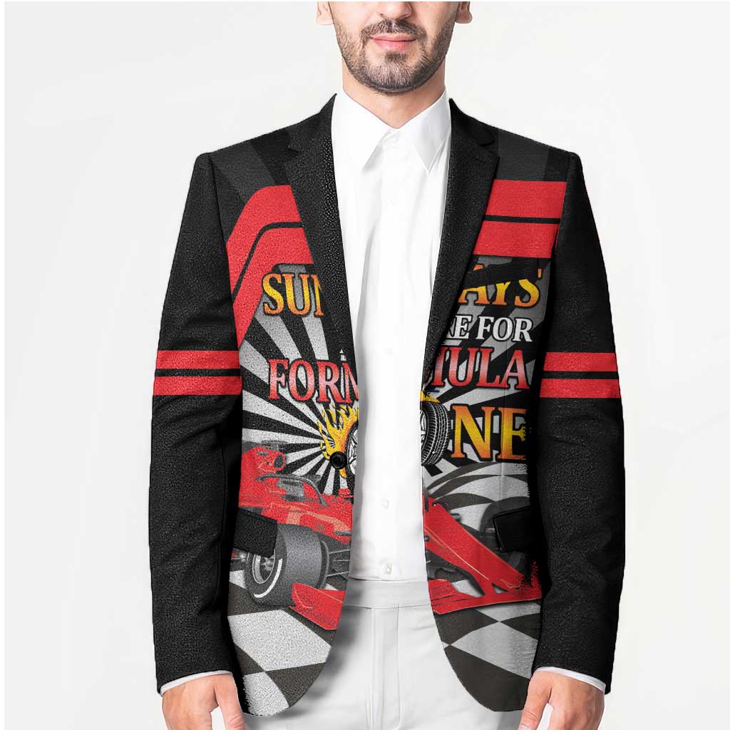 Sundays Are For Formula Racing Blazer - Wonder Print Shop
