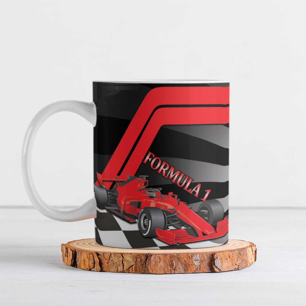 Sundays Are For Formula Racing Ceramic Mug - Wonder Print Shop