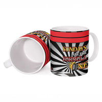 Sundays Are For Formula Racing Ceramic Mug - Wonder Print Shop