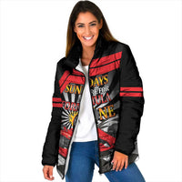 Sundays Are For Formula Racing Padded Jacket - Wonder Print Shop